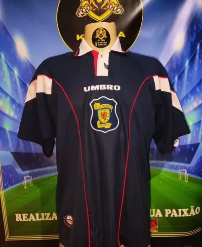 CAMISA ANOS 90 DA SELEÇÃO DA ESCÓCIA SCOTLAND ANO 1996 EM ÓTIMO ESTADO DE CONSERVAÇÃO COPA