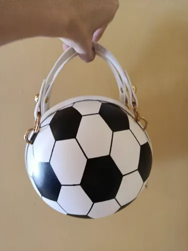 Bolsa feminina bola de futebol