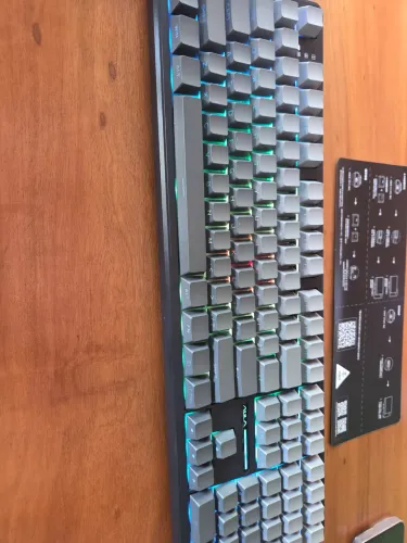 Teclado mecânico sem fio AULA F108