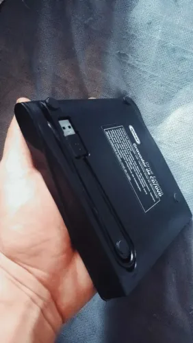DVD PLAYER KNUP PORTÁTIL - USADO 2 VEZES ( SOMENTE AVISTA 70$ )