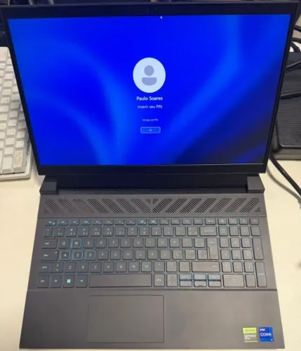 Notebook Gamer Dell G15 i7 de 13° geração com 16gb DDR5 SSD Nvme de 1tb e RTX4050 de 6gb