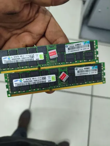 32gb ram Samsung ddr3 pc3l 2x 16gb 10600 para servidor