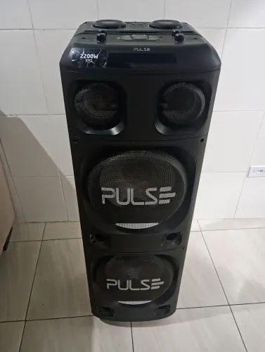 Caixa de som torre 2200w rms