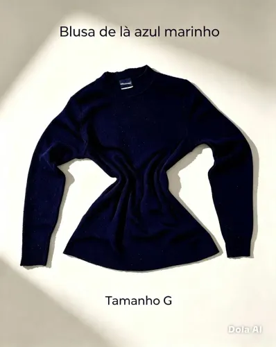 Blusa de lã feminina