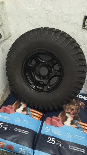 Estepe roda pneu para Maverick X3 aro 15 32x10x15