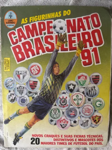 Álbum campeonato brasileiro 1991