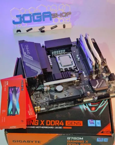 Kit Intel Avançado RAM RGB 3600Mhz XPG. 3 CPUs potentes para escolha