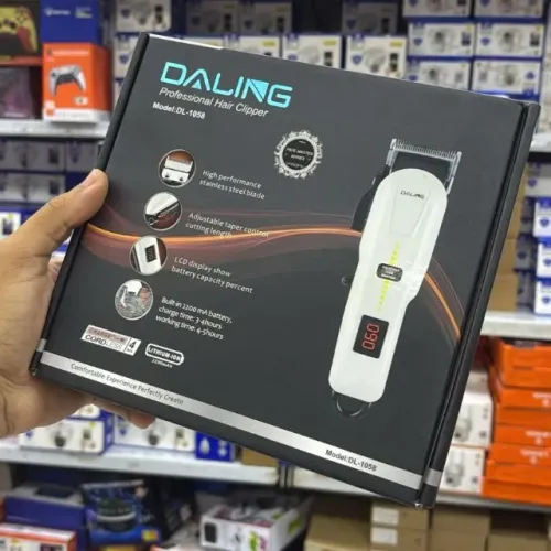 MAQUINA DE CORTAR CABELO DALING SEM FIO