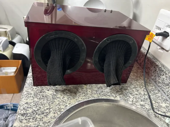 Câmara escura para revelação Rx Odontológica 