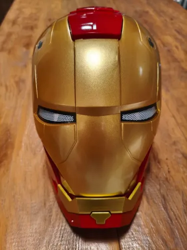 Capacete homem de ferro NOVO / ironman abertura e fechamento eletrônico MK5