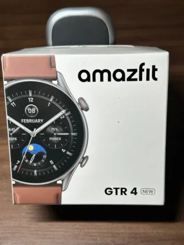 Amazfit GTR 4 New Lacrado ! Novo ! Versão Global, Premium com Couro