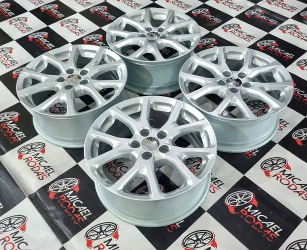 Jogo de rodas aro 17 Jeep Renegade Compass 5x110 Originais Zeradas