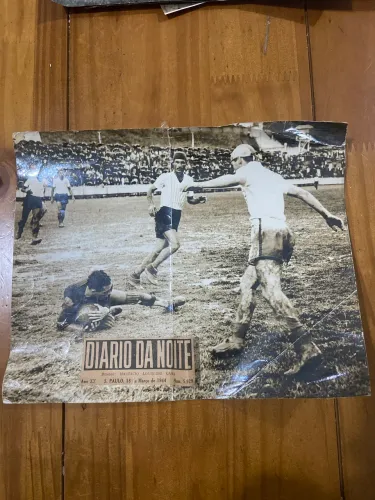 Foto antiga Corinthians 7x Comercial 3 ano de 1944