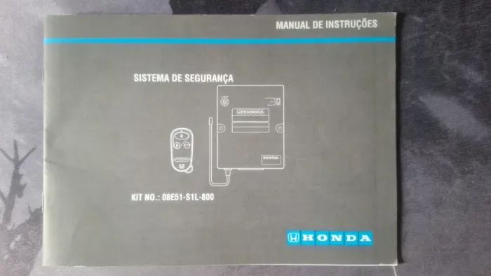 Manual de Sistema de Alarme/Segurança - Honda Civic (1997-2003)