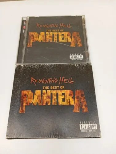 CD + DVD Pantera Box Duplo em excelente estado edição Nacional Metal Rock