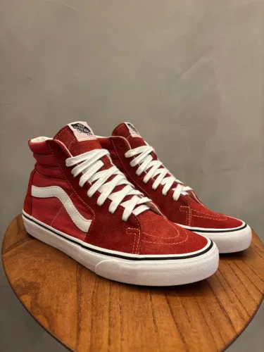 Tênis Vans Sk8-Hi Vermelho