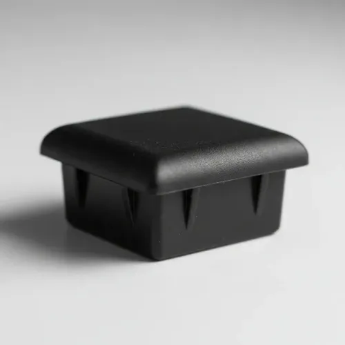 kit 4 und tampas pe mesa cadeira ponteira plásticas metalon 40x40 preta