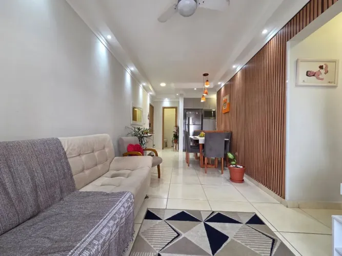 Apartamento à venda na Guilhermina, Praia Grande, 2 dormitórios, 2 suítes, 80 m²
