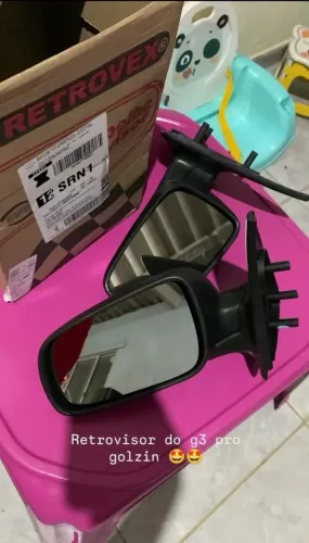 Vendo retrovisor do gol g3 novo na caixa