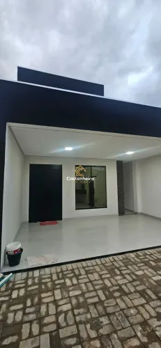 Casa Nova - 03 Quartos sendo 01 Suíte Plena com Closet - Plano Diretor Sul - Expansão Sul