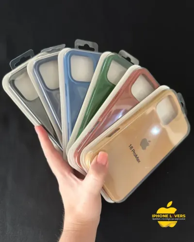 Case de silicone iPhone 16 Pro Max