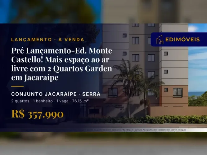 Oportunidade imperdível em Conjunto Jacaraípe: Apartamento Garden de 2 Quartos!