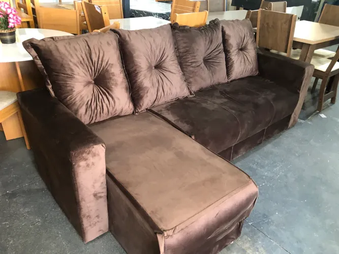 Sofá chaise / NOVO / ENTREGAMOS 