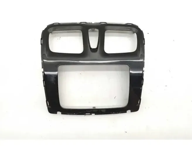 Moldura Painel Central Renault Logan 2016 Preto