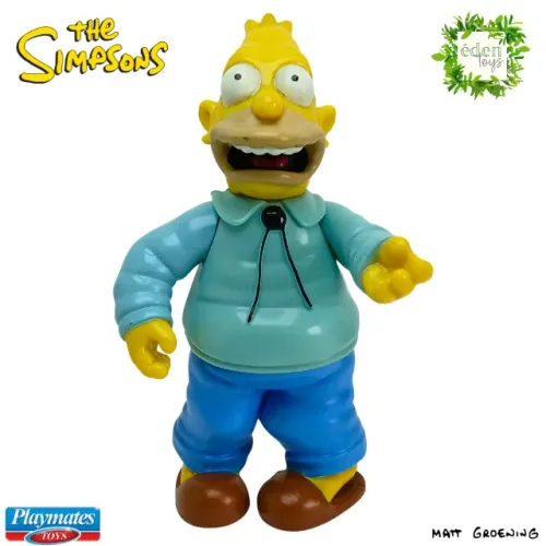 Boneco Vovô Abe Simpson Playmates (cód 900)