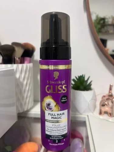 Schwarzkopf Condicionador Gliss Full Hair Magic Foam para Volume e Volume