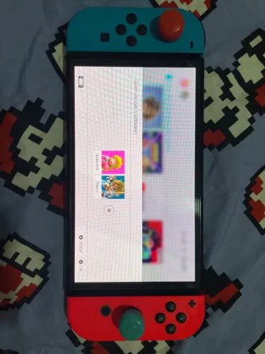 NINTENDO SWITCH OLED - R$ 2.000