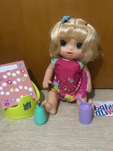 Baby Alive Peniquinho Com todos os acessórios em ótimo estado