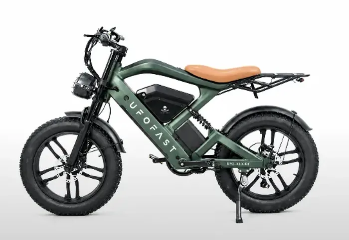 BICICLETA ELÉTRICA UFOFAST X100DT NOVA COM 1 ANO DE GARANTIA E ASSISTÊNCIA ESPECIALIZADA