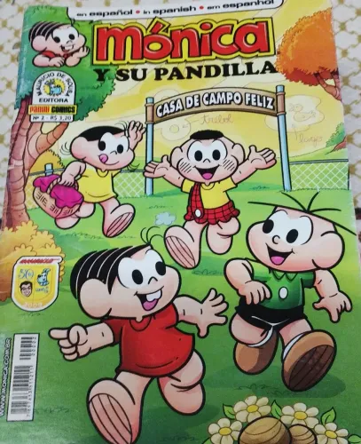 Gibi turma da Monica em espanhol - Coleção incompleta - 25 exemplares