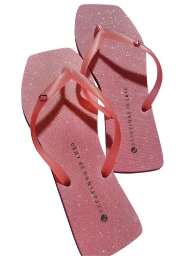 sandália sapatinho de luxo pop starry rosa