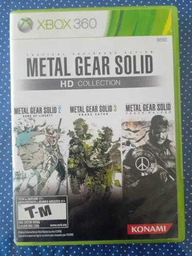 Metal Gear Solid HD Collection - Xbox 360 (Original)