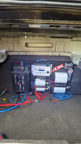 Som automotivo pra dispara alarme 