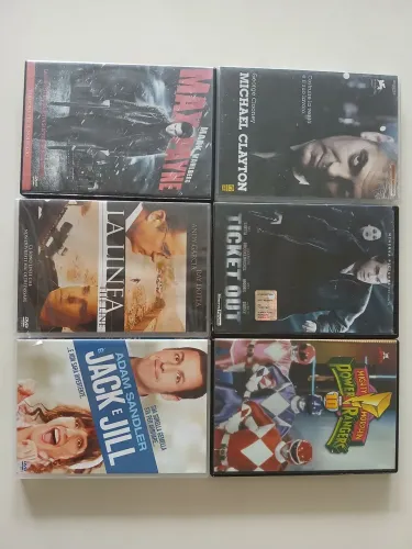Pacote 6 DVDs italianos