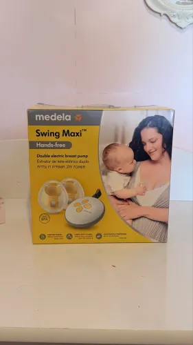 Bomba Tira Leite Elétrica Dupla Swing Maxi Hands Free Medela