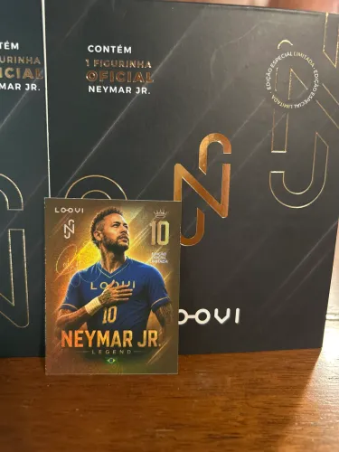 Figurinha do Neymar oficial Loovi