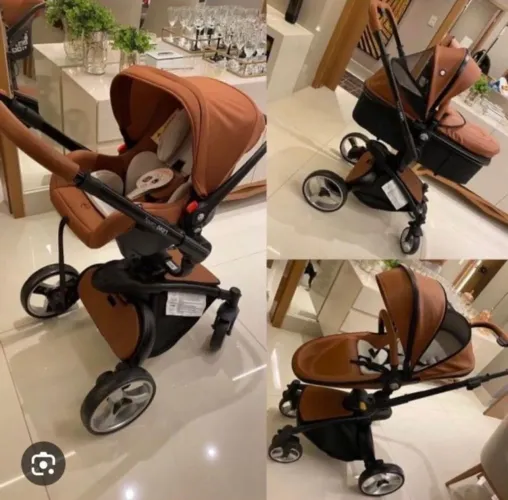 Carrinho de bebê luxo