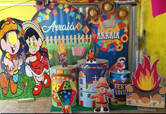 Decoração de festa junina
