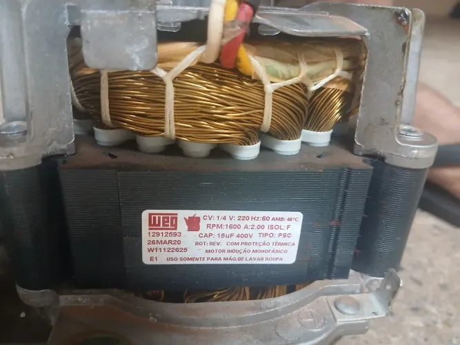 Motor Weg para Maq. Lavar Brastemp