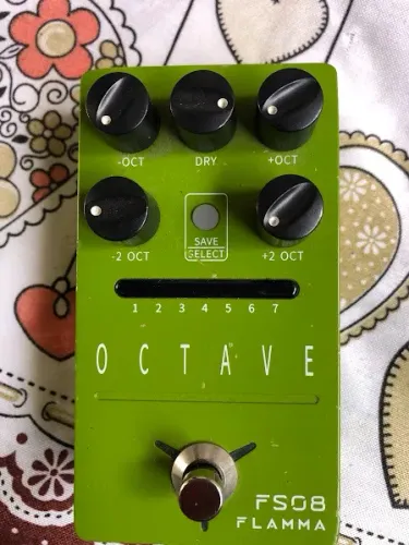 Pedal Octave Flamma FS08 parcelo no Olxpay/ML avalio troca