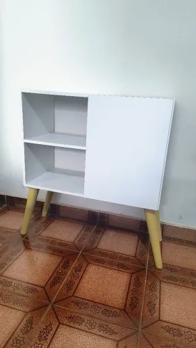 Aparador Buffet Multiuso Com Porta Retrô Cantinho do Café Império