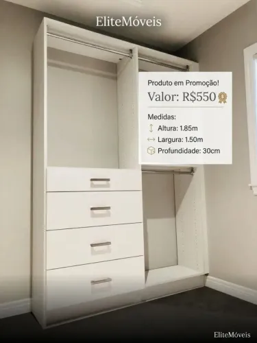Closet a pronta entrega