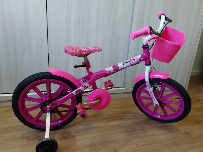 Bicicleta infantil aro 16 semi nova