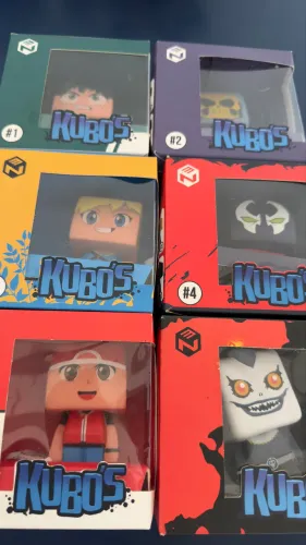 SET COMPLETO KUBOS! NERDE AO CUBO