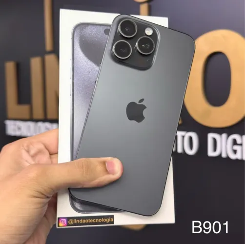 LOJA FÍSICA. IPHONE 15 PRO MAX 256GB PRETO | TODO ORIGINAL | RETIRE HOJE MESMO 