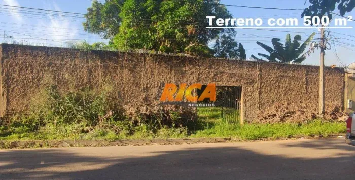 Excelente terreno à venda, com 500 m² no bairro Cohab - Porto Velho/RO